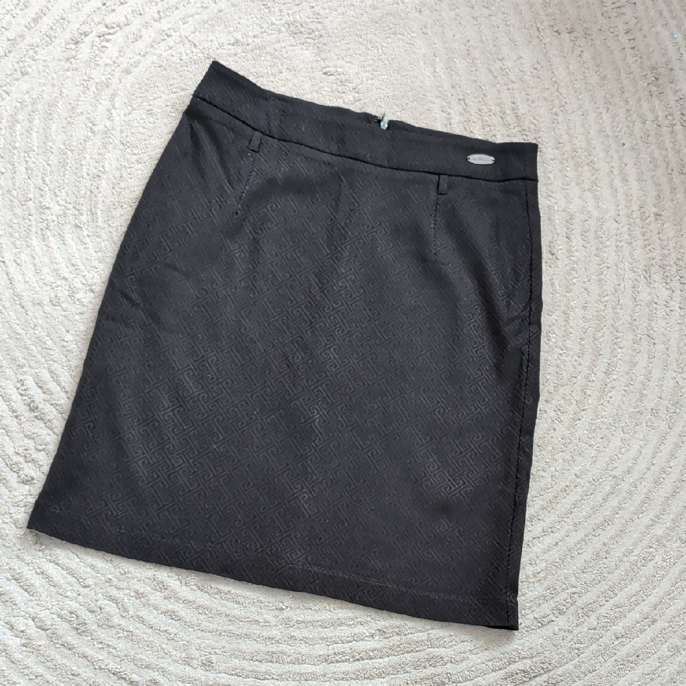 M Size 5 San Francisco Black Women's Skirt Versace Inspired Pattern